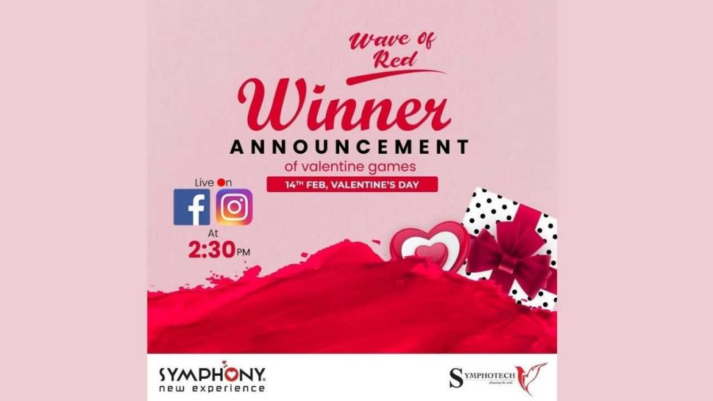 Symphony Mobile's Valentine's Offers "Wave of Red"