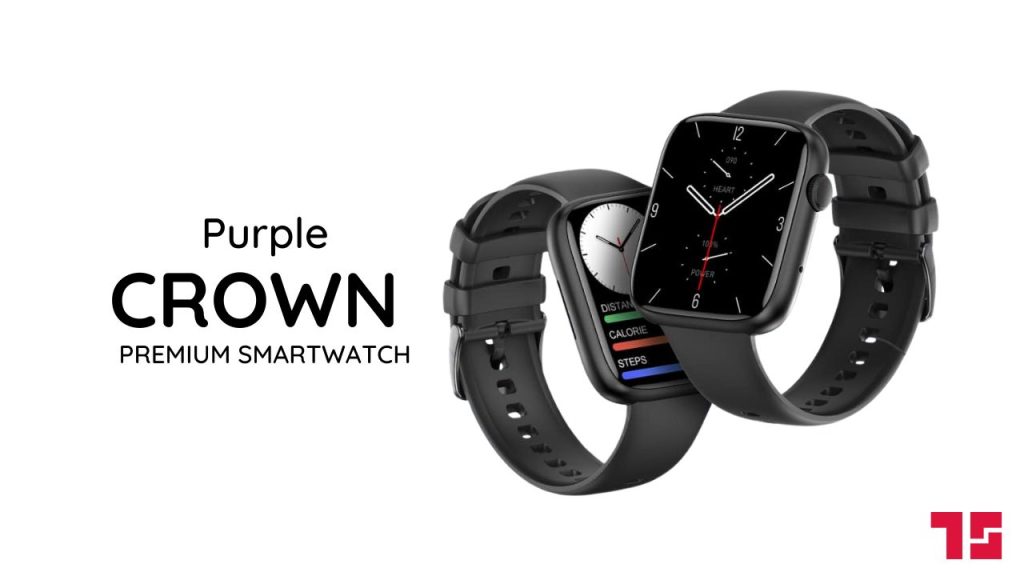 Purple Crown Smartwatch