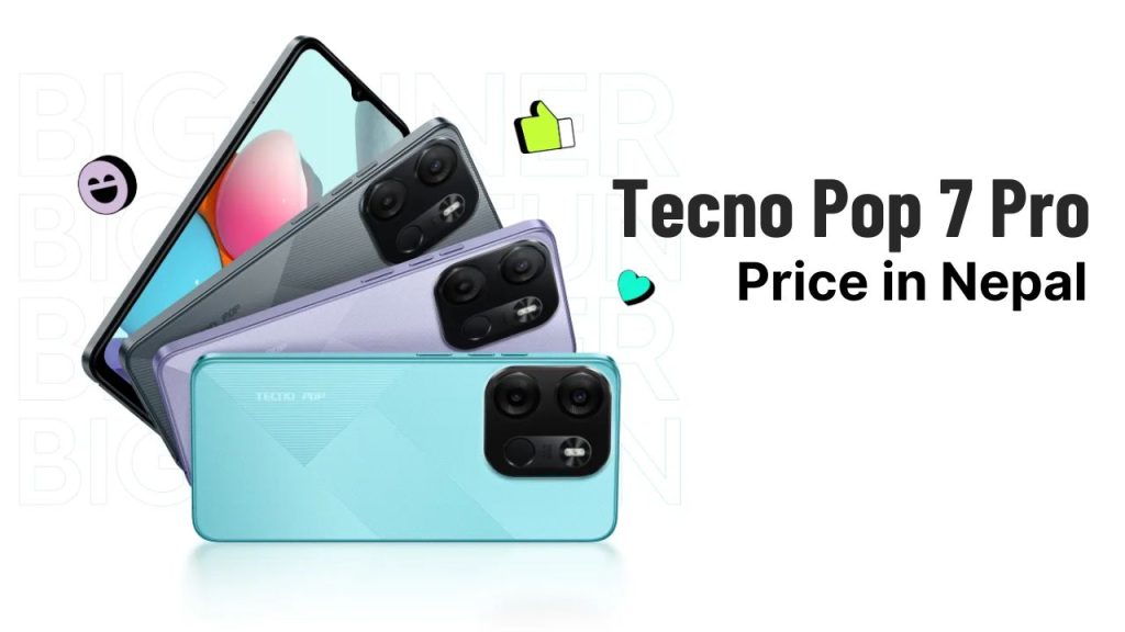 Tecno Pop 7 Pro Price in Nepal